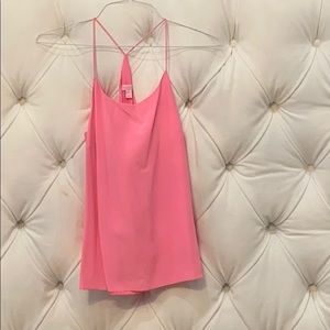 Silk sleeveless top